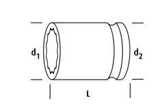 OSAKA LN38Y11 Yıldız Lokma 3/8'' 11mm