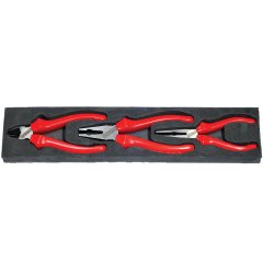 İzeltaş 8420 Metal Takım Çantası 5 Gözlü 62 Parça (Dolu) 190x420x200mm