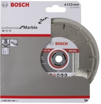 Bosch Marble Taş ve Plastik Kesme Diski Elmas 115mm