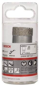Bosch DRY Speed Ceramic Kuru Elmas Delici 25mm
