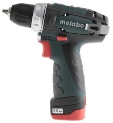 Metabo PowerMaxx BS Çift Akülü Vidalama Li-ion 12V 2Ah