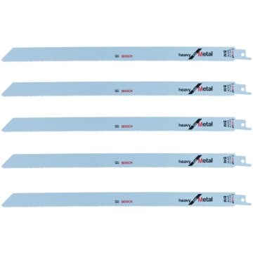 Bosch S1225VF Panter Testere Bıçağı Metal 5 Parça