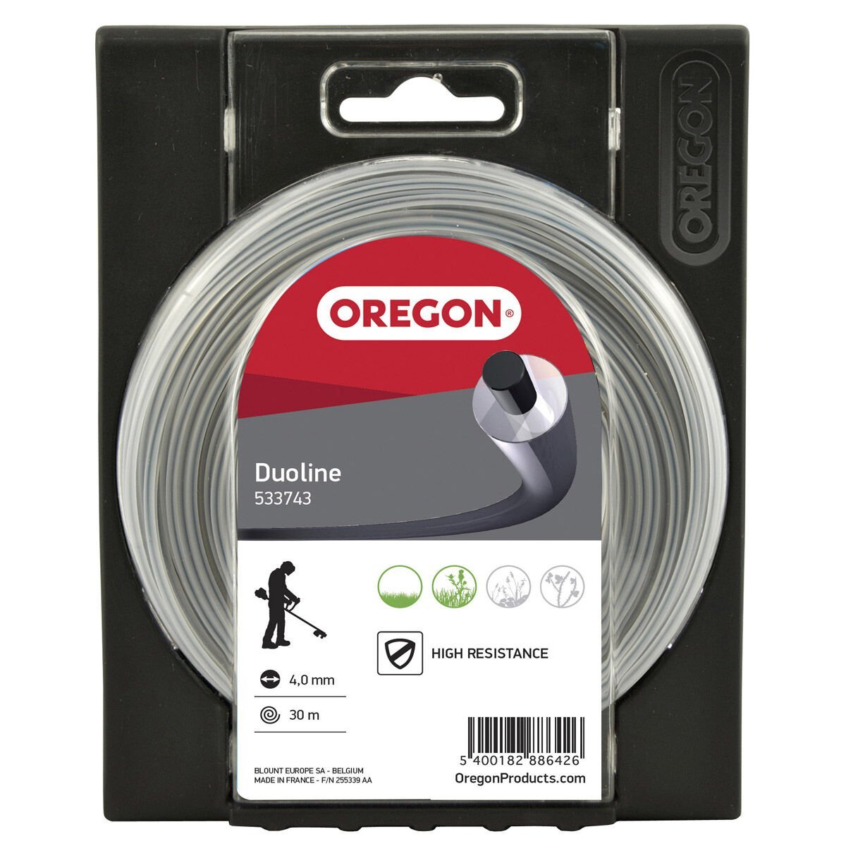 Oregon DUOLINE 106502E Misina 3.0mm 60 Metre