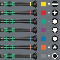 Wera 05073675001 Kraftform Mikro 12 Klemens Tornavida Seti 12 Parça