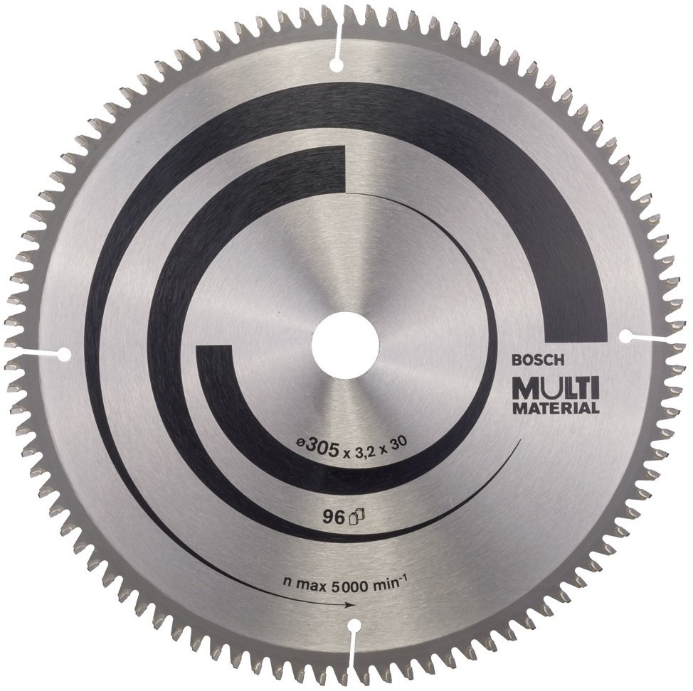 Bosch Multi Material Elmas Daire Testere Bıçağı Ahşap 305mm 96Diş