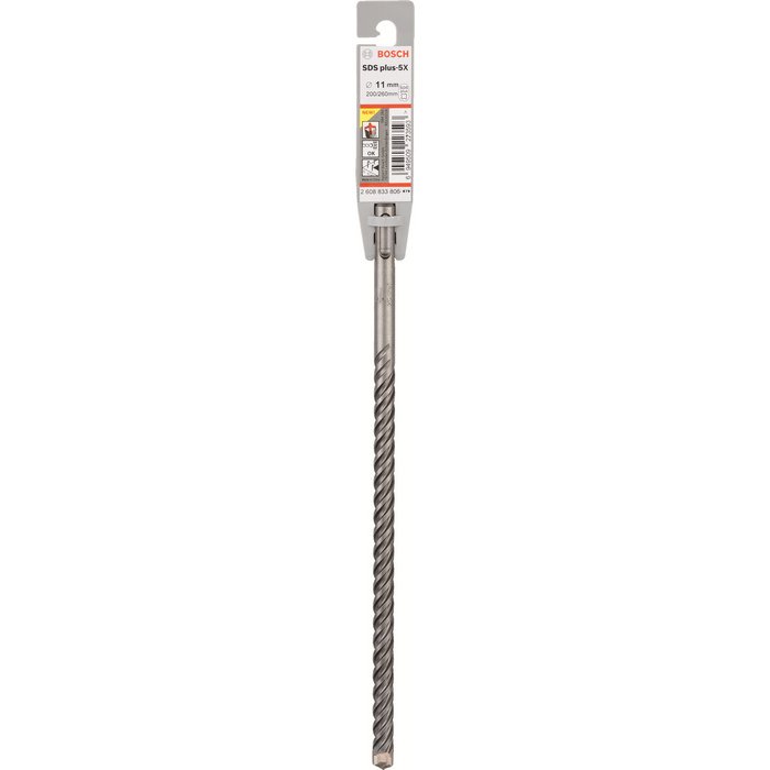 Bosch SDS-Plus 5X Matkap Uç 11x200x260mm Taş ve Beton