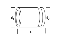 OSAKA LN38I1/4 Inch Lokma 3/8'' 1/4