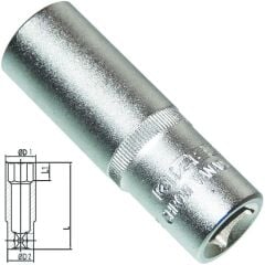  İzeltaş 1108 Derin Lokma Anahtar Altı Köşe 1/2'' 14mm