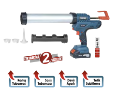 Protez PST960GS Şarjlı Kartuş & Sosis Silikon Tabancası 20V