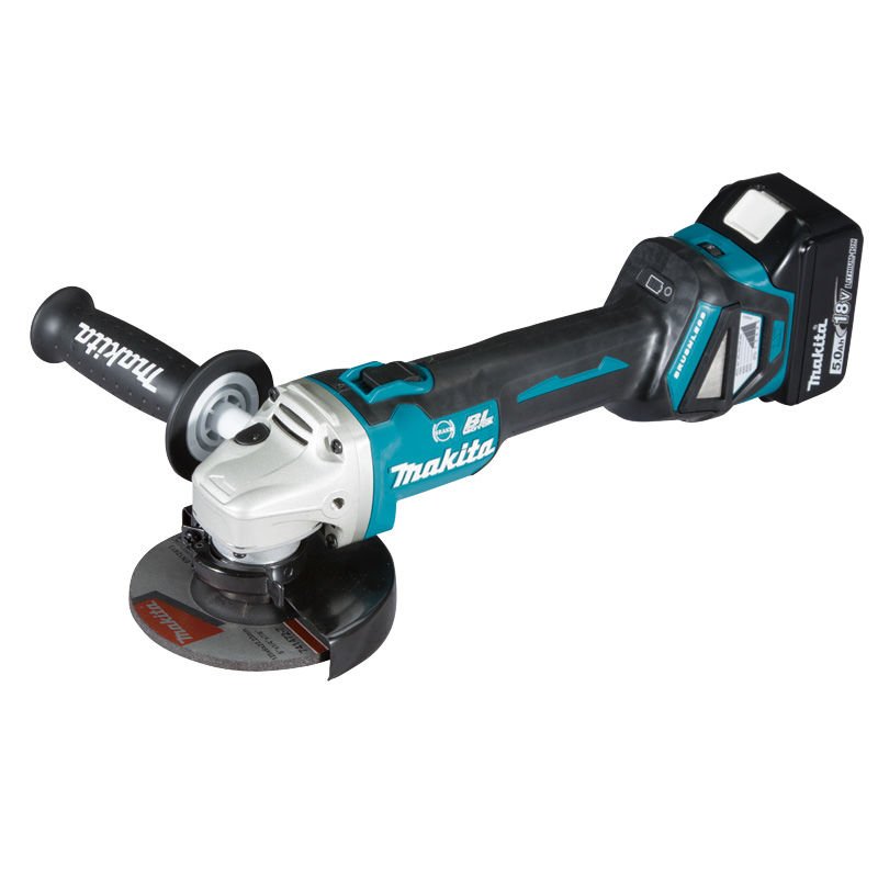 Makita DGA513RTJ 5Ah  Şarj+ C Akülü  Avuç Taşlama 18V