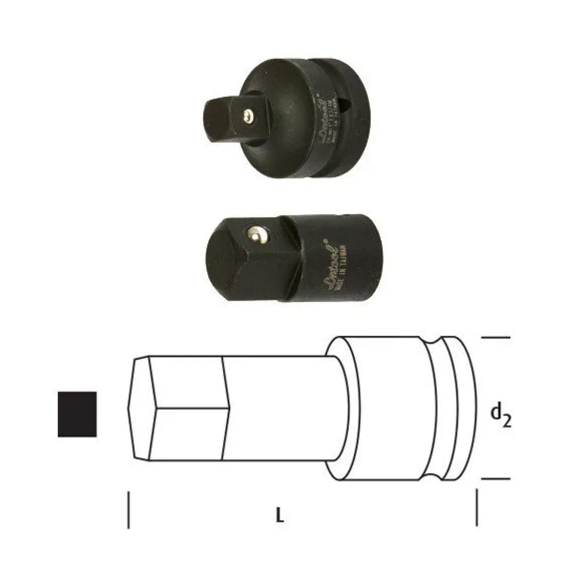 OSAKA LN12-38AD ADAPTÖR 1/2''-3/8''