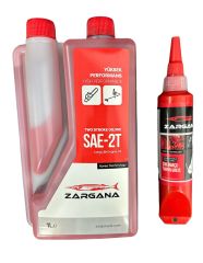 Zargana Z2T10PRO 2t benzin karışım yağı  + ZGR150 Tırpan Gres Yağı 150gr