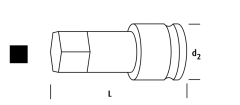 OSAKA LN38M38 Mafsal 3/8''
