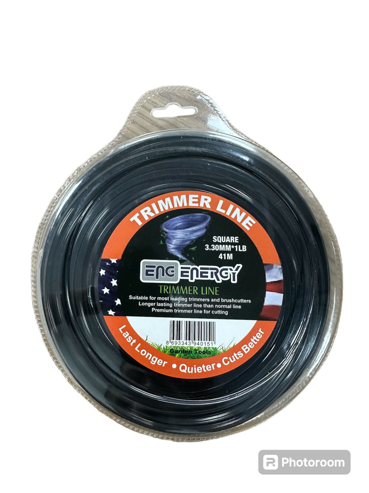 ENERGY PRO  4 Köşe Siyah Misina 3.3 mm 41mt