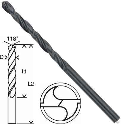 Bosch HSS-R Metal Matkap Uç 7x69x109mm