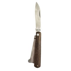 TEMİZİŞ Aşı Katlanır Çift Bıçağı Ahşap Sap 18cm