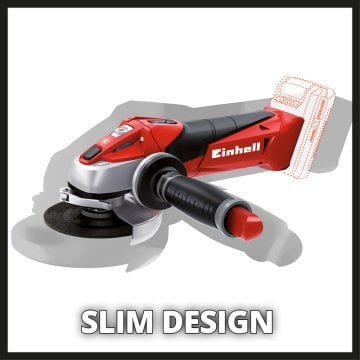 Einhell TE-AG 18/115 Li Solo Avuç Taşlama 18V - Aküsüz