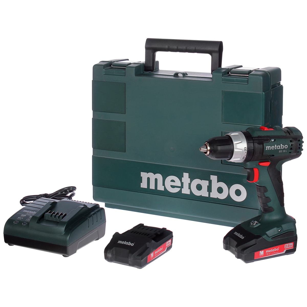 Metabo BS 18 L / 2.0 Çift Akülü Vidalama 18V 2.0Ah