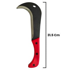 ERGÜVEN Tahra Plastik Saplı Dövme Çelik 31.5 Cm