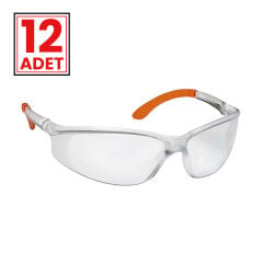 Viola Valente Cross 602 Şeffaf Koruyucu Gözlük 12 Adet
