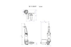 Metabo SE 17-200 RT Set Mob Zımpara 1700W