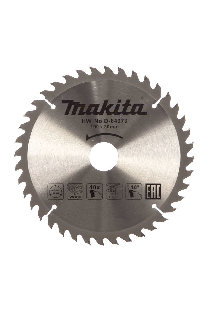 Makita D-64973 STD Elmas Daire Testere Bıçağı 190x40mm 40 DİŞ
