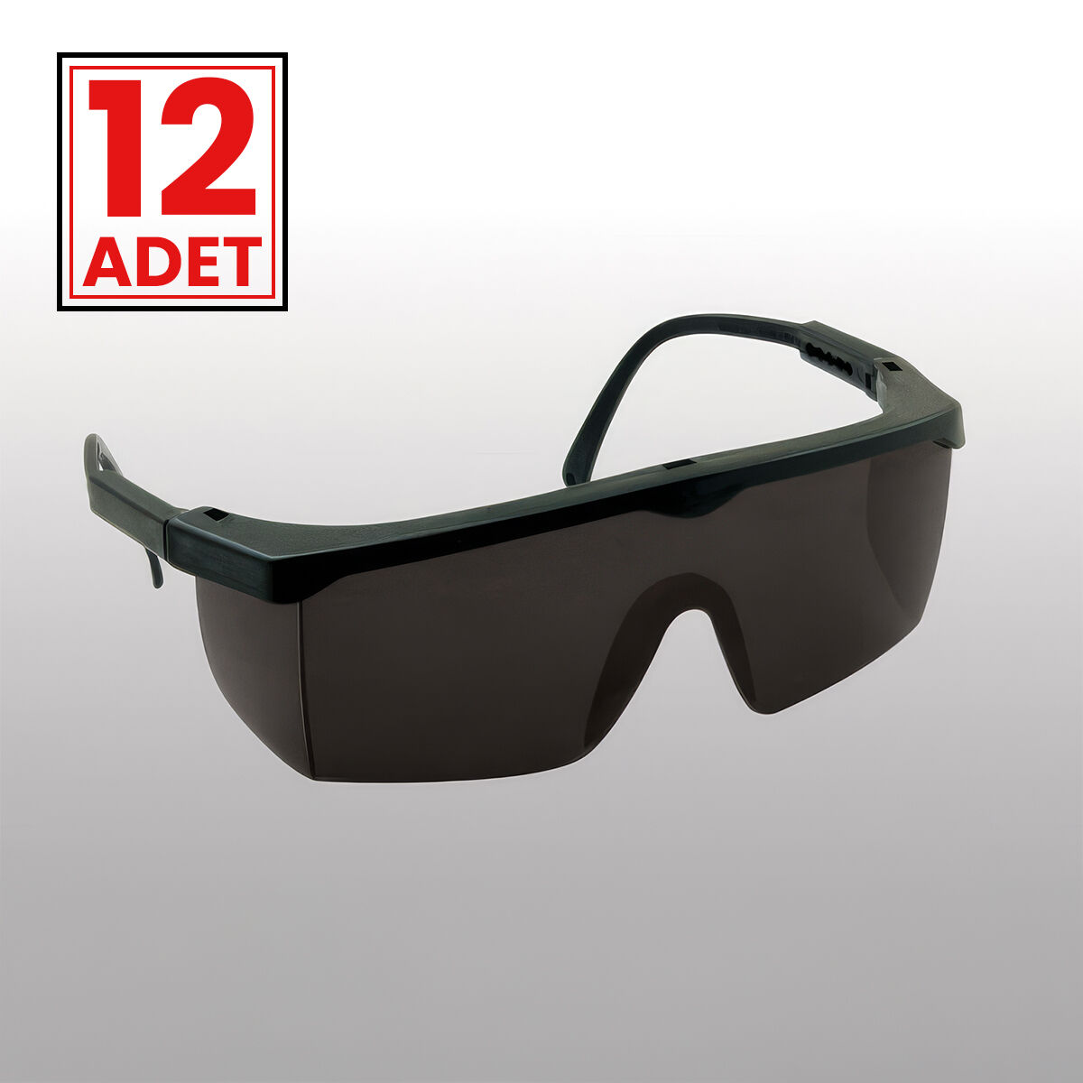 Viola Valente Classic 400 Füme Koruyucu Gözlük 12 Adet