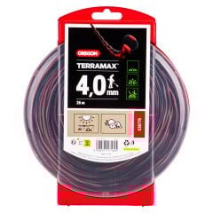Oregon DUOLINE 636776  Misina 4 mm 26 Metre Siyah Burgulu
