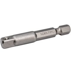 İzeltaş 4805 Bits Uç Lokma Adaptörü 50mm 1/4''M - 1/4''M