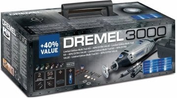 Dremel 3000-2/55 Gravür Makinası 130W 55 Aksesuar