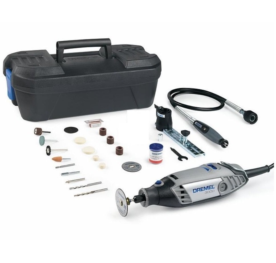 Dremel 3000-2/55 Gravür Makinası 130W 55 Aksesuar