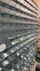 ZARGANA 10 Adet 4 Gözlü Modüler Galvanizli Metal Avadanlık Seti - Ekonomik Paket