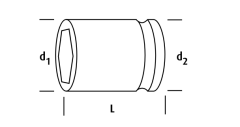 OSAKA LN34E26 Dişi Torks Lokma 3/4'' E26