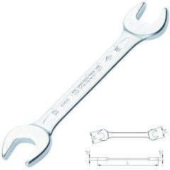  İzeltaş 0100 Çatal İki Ağız Anahtar Kısa Boy 04x05