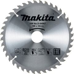 Makita D-64967 Eko Daire Testere Bıçağı 190x40 Diş