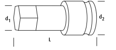 OSAKA LN12SA12 Star Uzun Lokma 1/2'' 12 mm