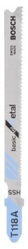 Bosch T 118 A Basic for Metal 100'lü
