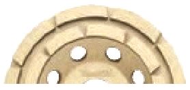 ELMAS ÇANAK DİSK ÇİFT SIRA 180 mm