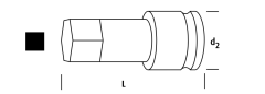 OSAKA LN1U100 Uzatma 1'' 4''