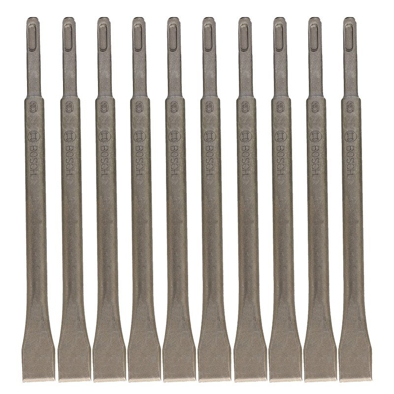 Bosch SDS-Plus Yassı Keski 20x250mm 10'lu Paket