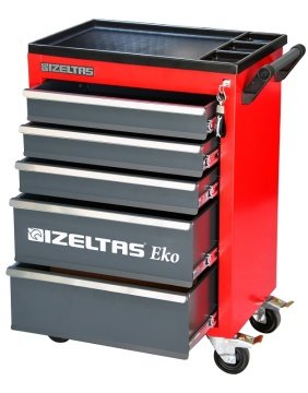 İzeltaş 8243 Takım Dolabı 5 Çekmeceli Boş