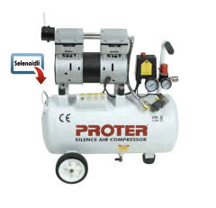Proter PR24S Sessiz-Yağsız Hava Kompresörü 24 Lt