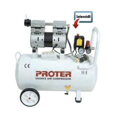 Proter PR50S Sessiz-Yağsız Hava Kompresörü 50 Lt