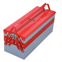 İzeltaş 8420 Takım Çantası 5 Gözlü Metal Boş 195x520x210mm