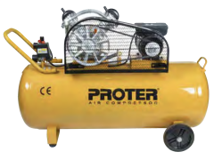 Proter PR203YL Yağlı Hava Kompresörü 200 Lt - 3 Hp