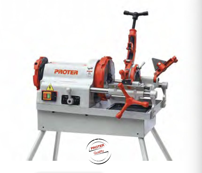 Proter PR1003 Tezgah Tip Pafta Makinası 900W 1/2'' - 3''