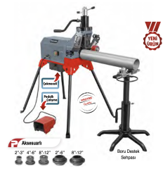 Proter PR2120PRO Tezgah Tip Pafta Makinası 1100W  2'' - 12''