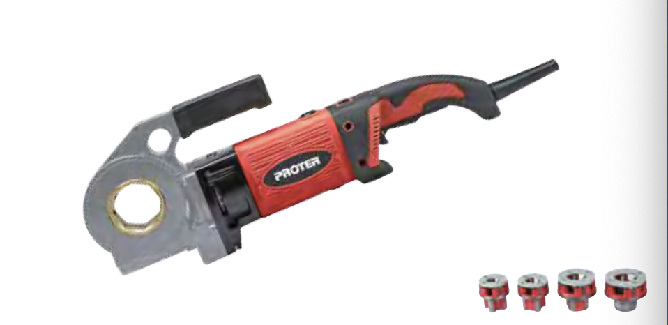 Proter PR1710 Elektrikli El Tipi Pafta Makinası 1700W  1/2'' - 1.1/4''