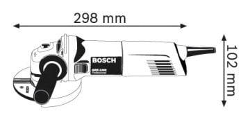 Bosch GWS 1400 Avuç Taşlama 1400W 125mm