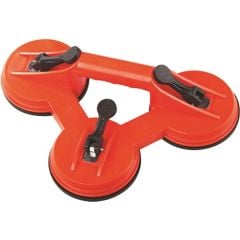 Eltu 60633 Cam Vantuzu Üçlü Plastik 115mm